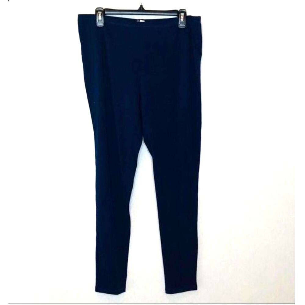 Jenni navy loungewear pajama leggings, Navy blue Large